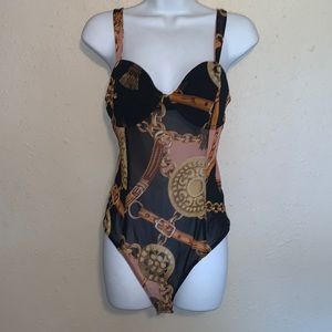 Beautiful mess adult onesie thong